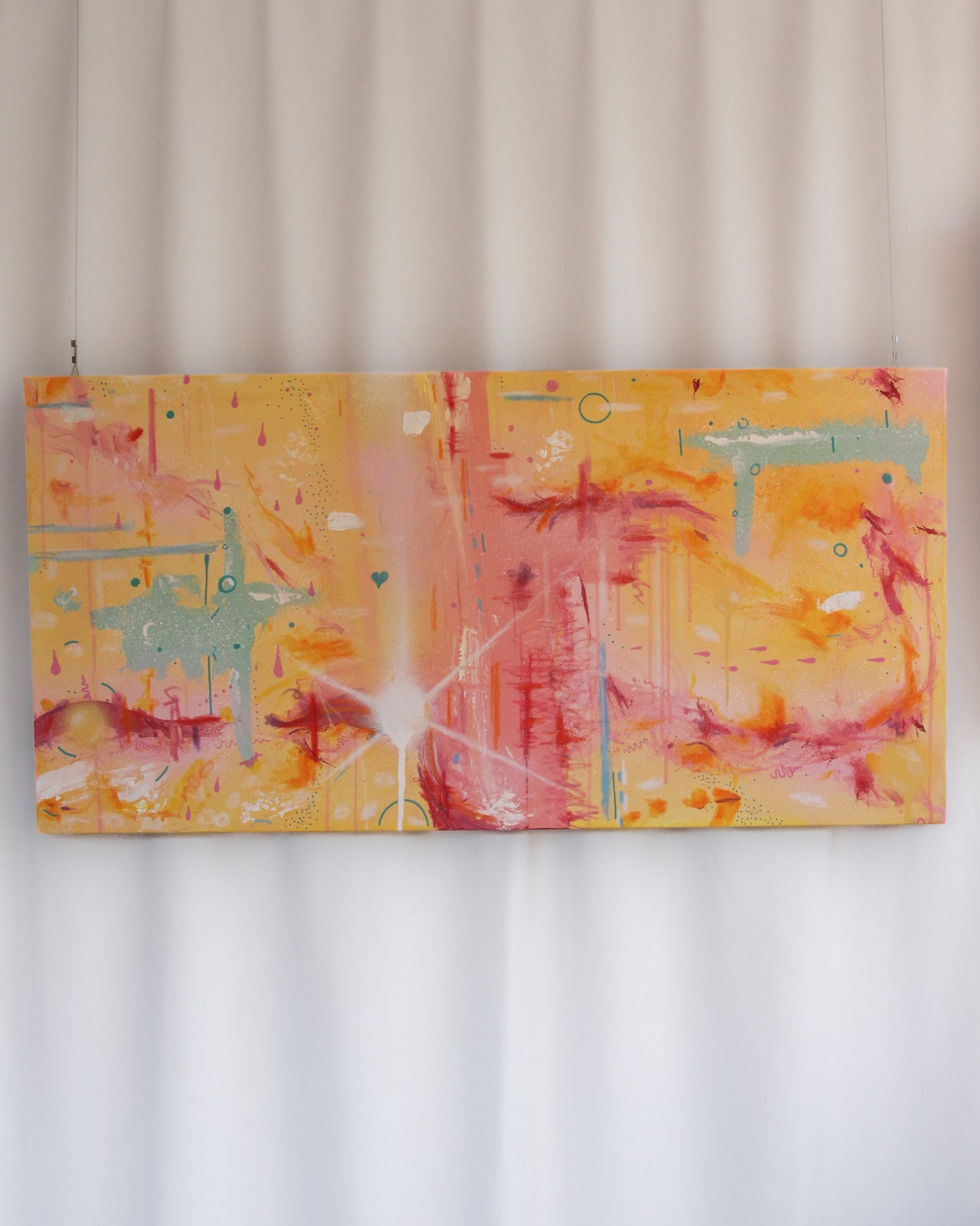 Obraz – Jemnost Nepoznaného (50 × 100 cm)