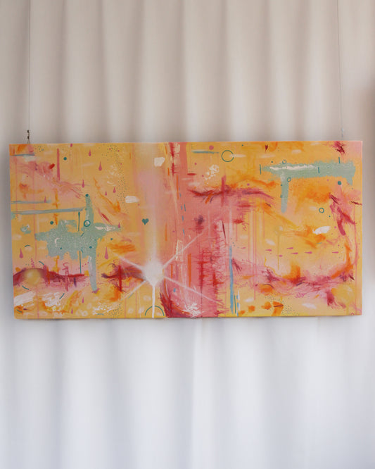 Obraz – Jemnost Nepoznaného (50 × 100 cm)