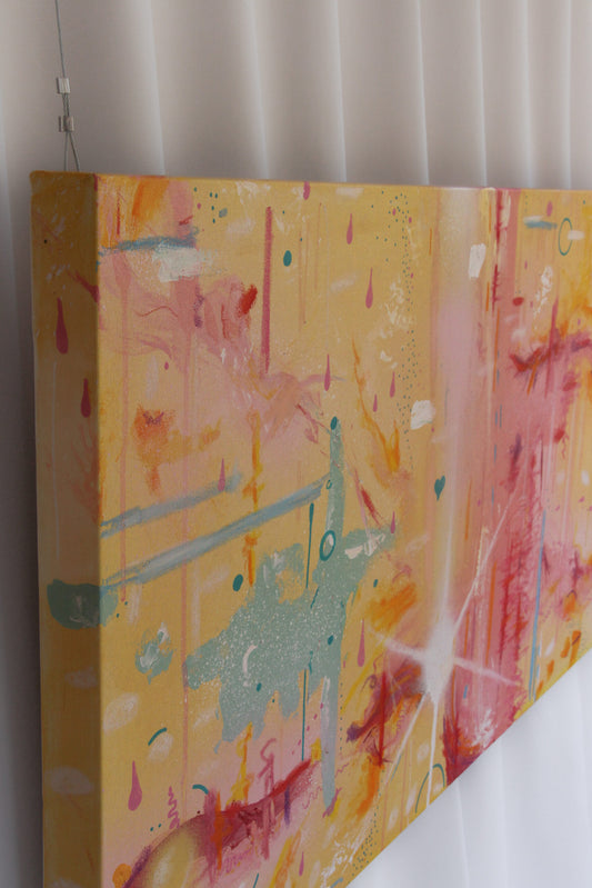 Obraz – Jemnost Nepoznaného (50 × 100 cm)