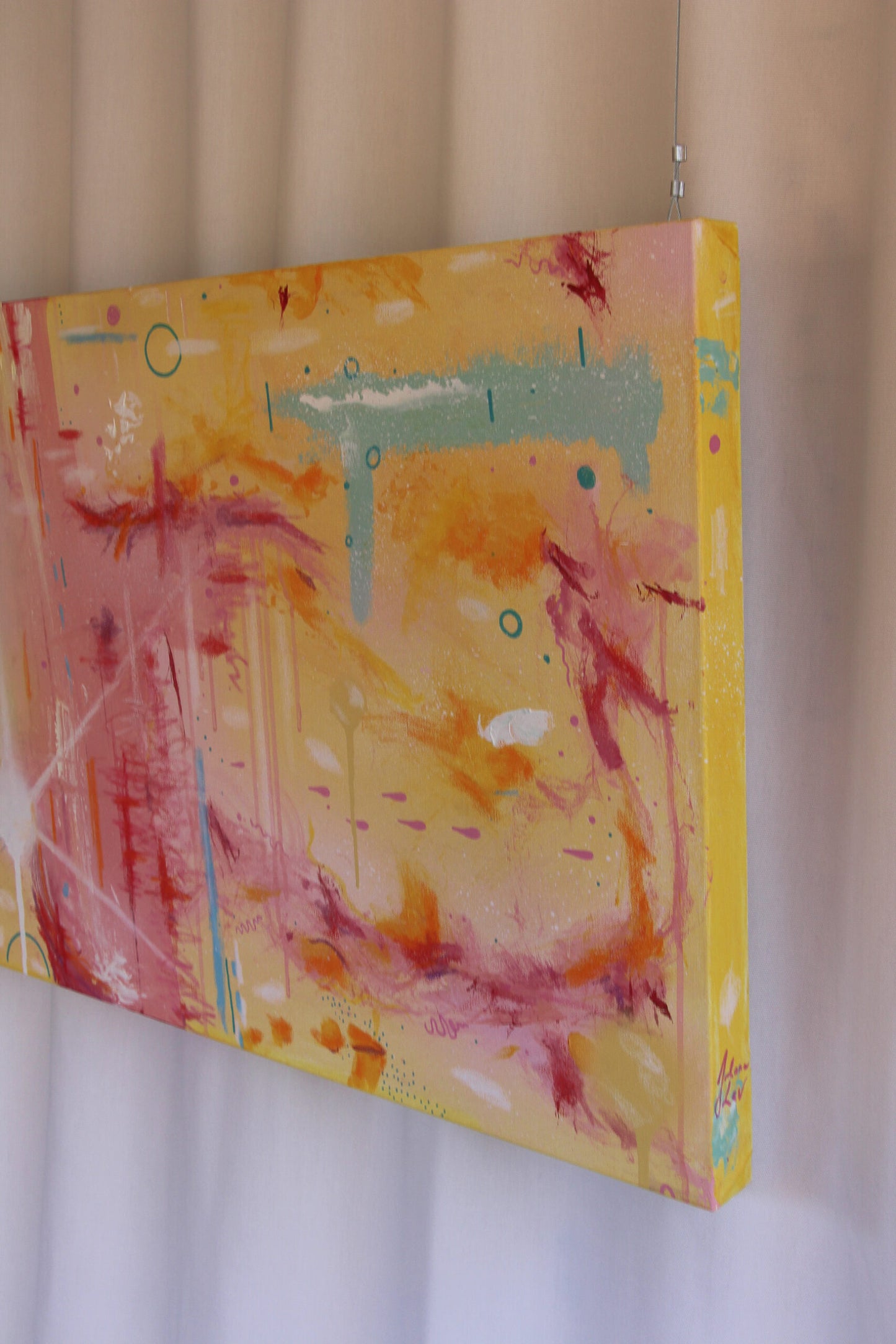 Obraz – Jemnost Nepoznaného (50 × 100 cm)